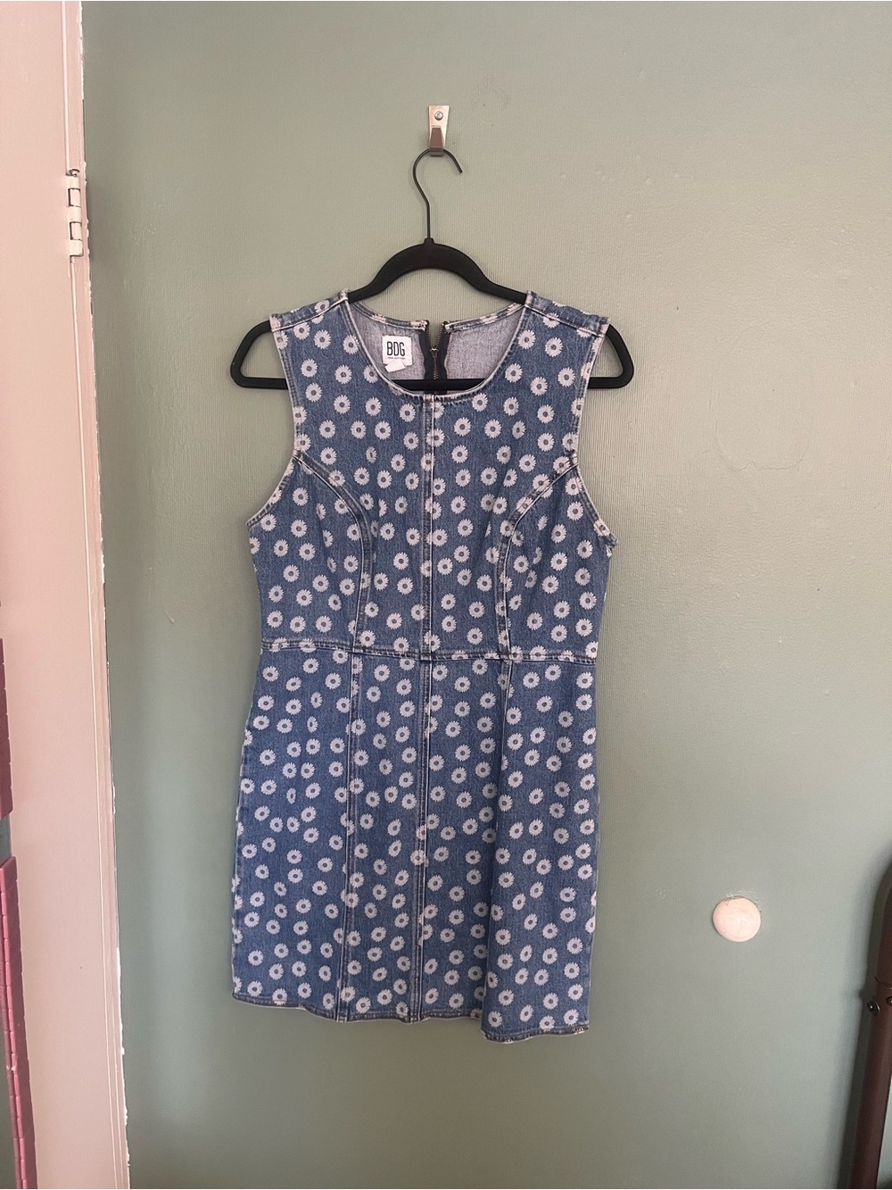 Floral Denim Dress